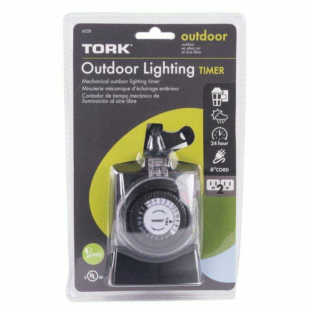 Tork 602B Mechanical Outdoor Plug-In Timer - Image 5