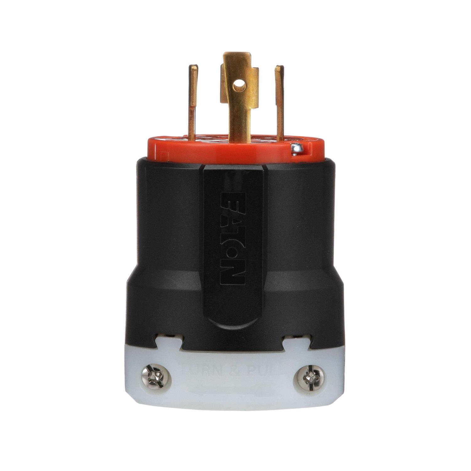 Eaton Arrow Hart 30-Amp 125/250-Volt NEMA L14-30p 4-wire Grounding Industrial Locking Plug AHCL1430P-BX-LW