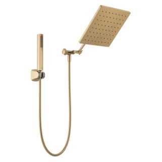 Delta Universal Showering Components 10 inch Raincan Shower Head & Hand Held Combo with Adjustable Extension Arm - Image 3