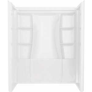 Delta EverEdge 60-in x 32-in x 72-in Direct To Stud B12207-6032-WH - Image 4