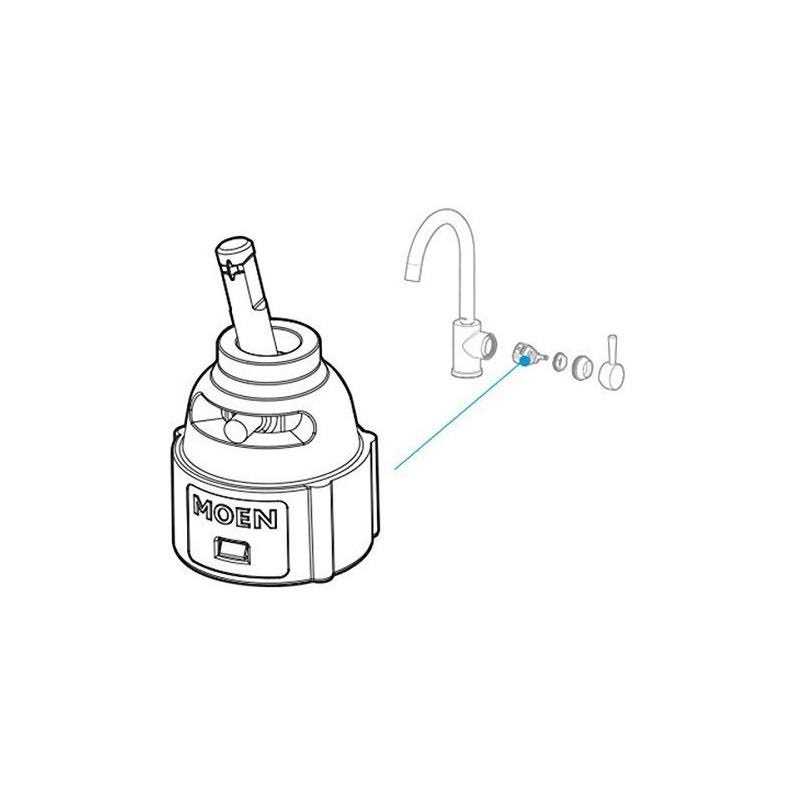 Moen Cartridge 1255 - Image 3