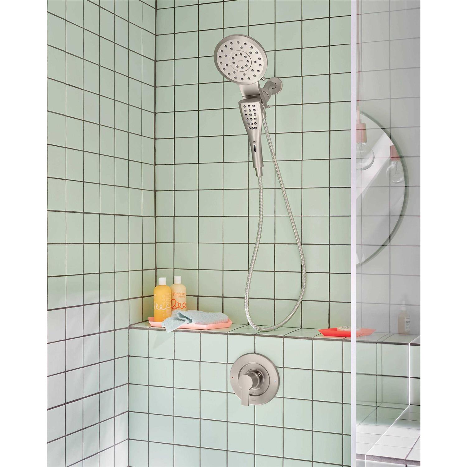 Moen 220C2 Eight-Function Rainshower + Handheld Shower Head, Chrome - Image 5