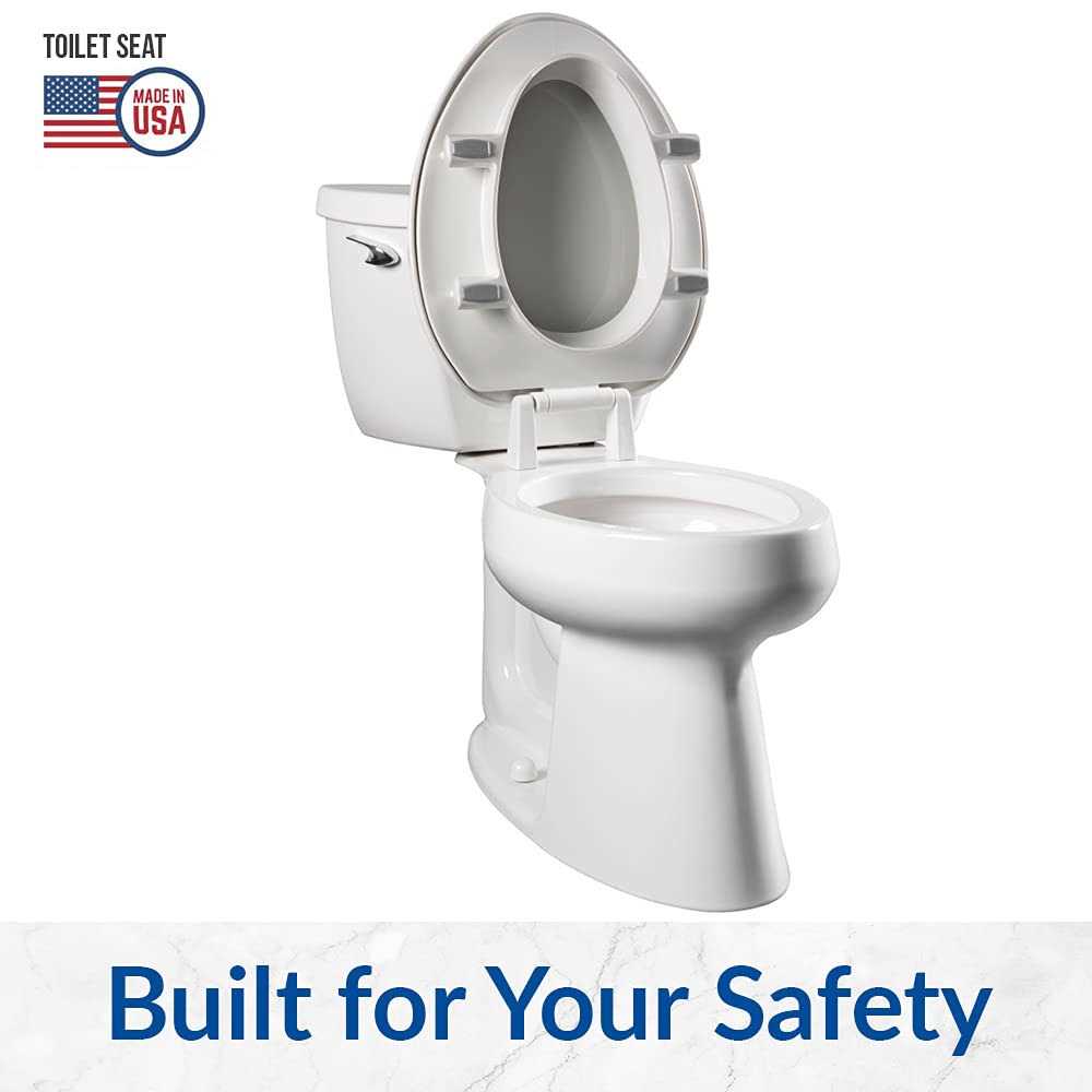Bemis Assurance 3 Raised Toilet Seat with Clean Shield - Image 3