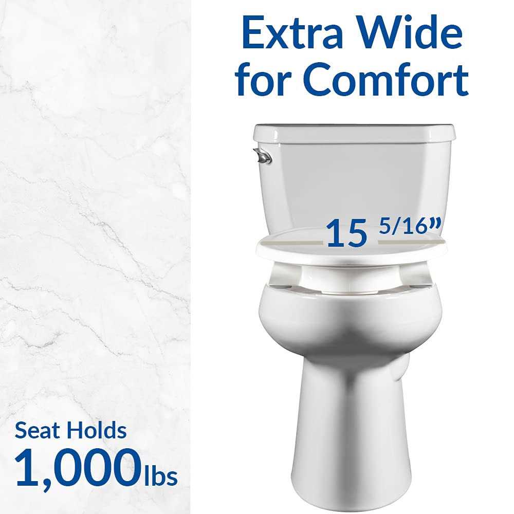 Bemis Assurance 3 Raised Toilet Seat with Clean Shield - Image 5