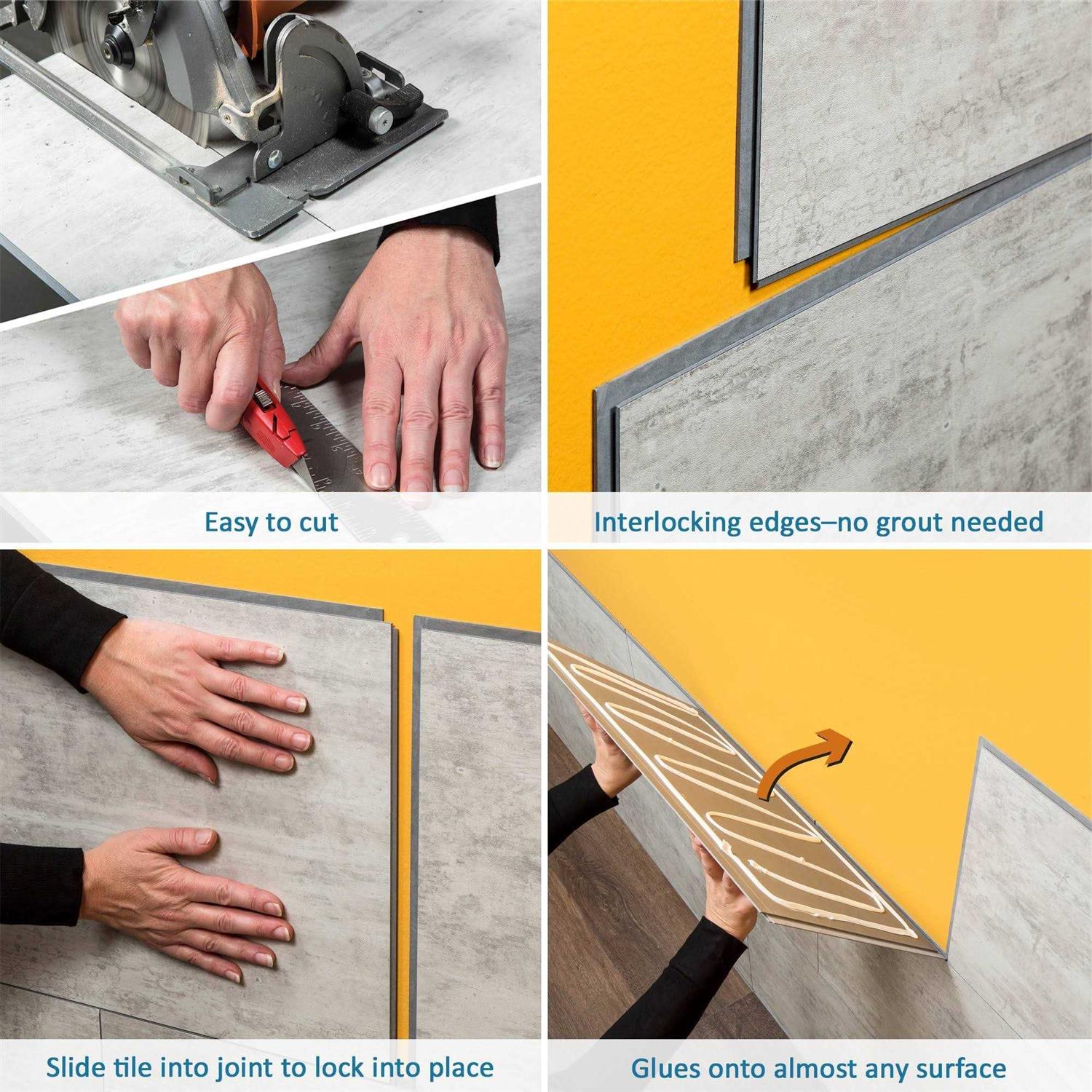 Palisade 23.2 in. x 11.1 in. Tile Shower and Tub Surround Kit - Image 5