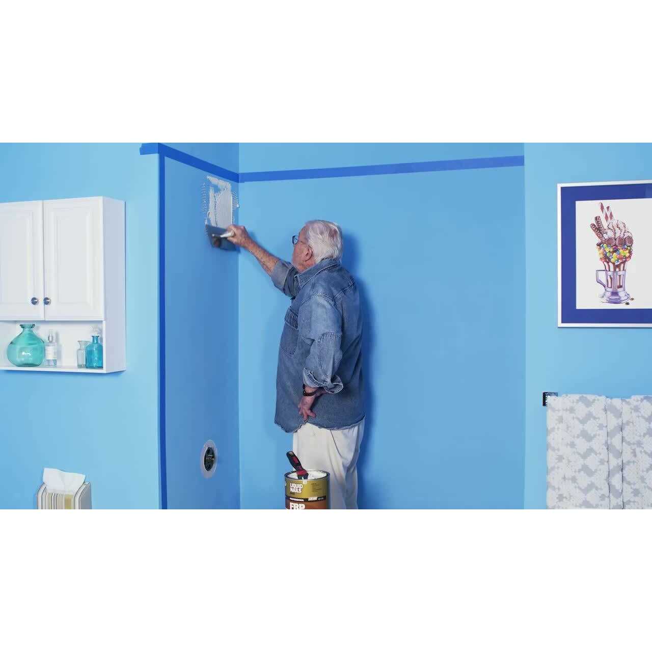 from Plain to Beautiful in Hours Subway Tile 60 in. W x 96 in. H x 42 in. D Three piece Glue-up PVC Tub Surrounds Wall Panels - Image 4