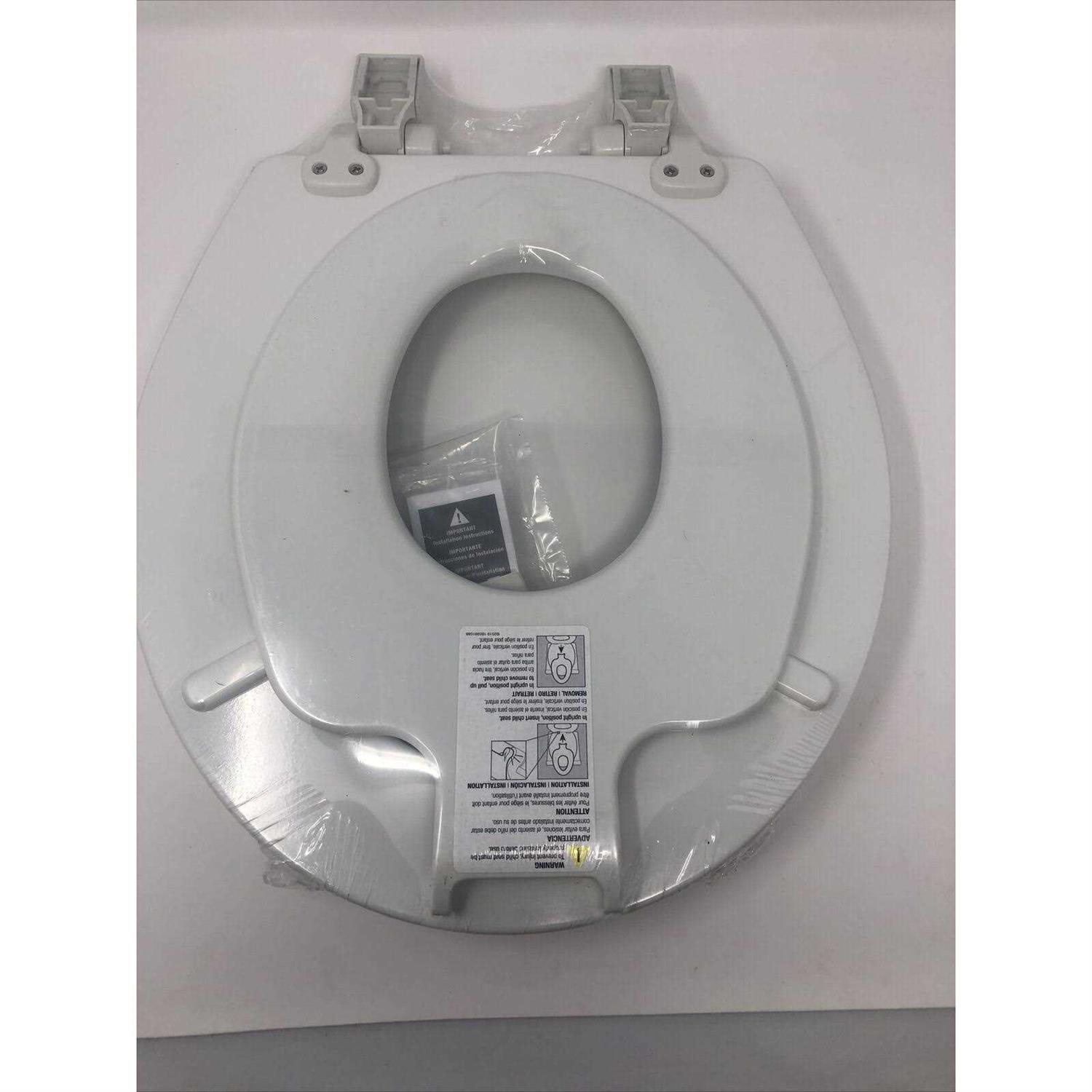 MAYFAIR NextStep2 Toilet Seat with Built-In Potty Training Seat - Image 3