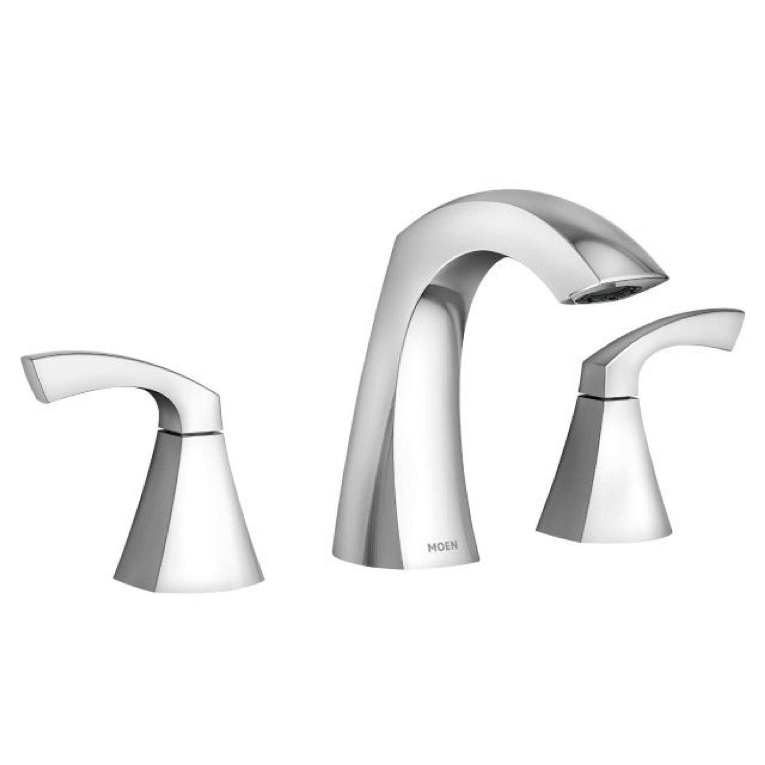 Moen Lindor 2-Handle Widespread Bathroom Faucet