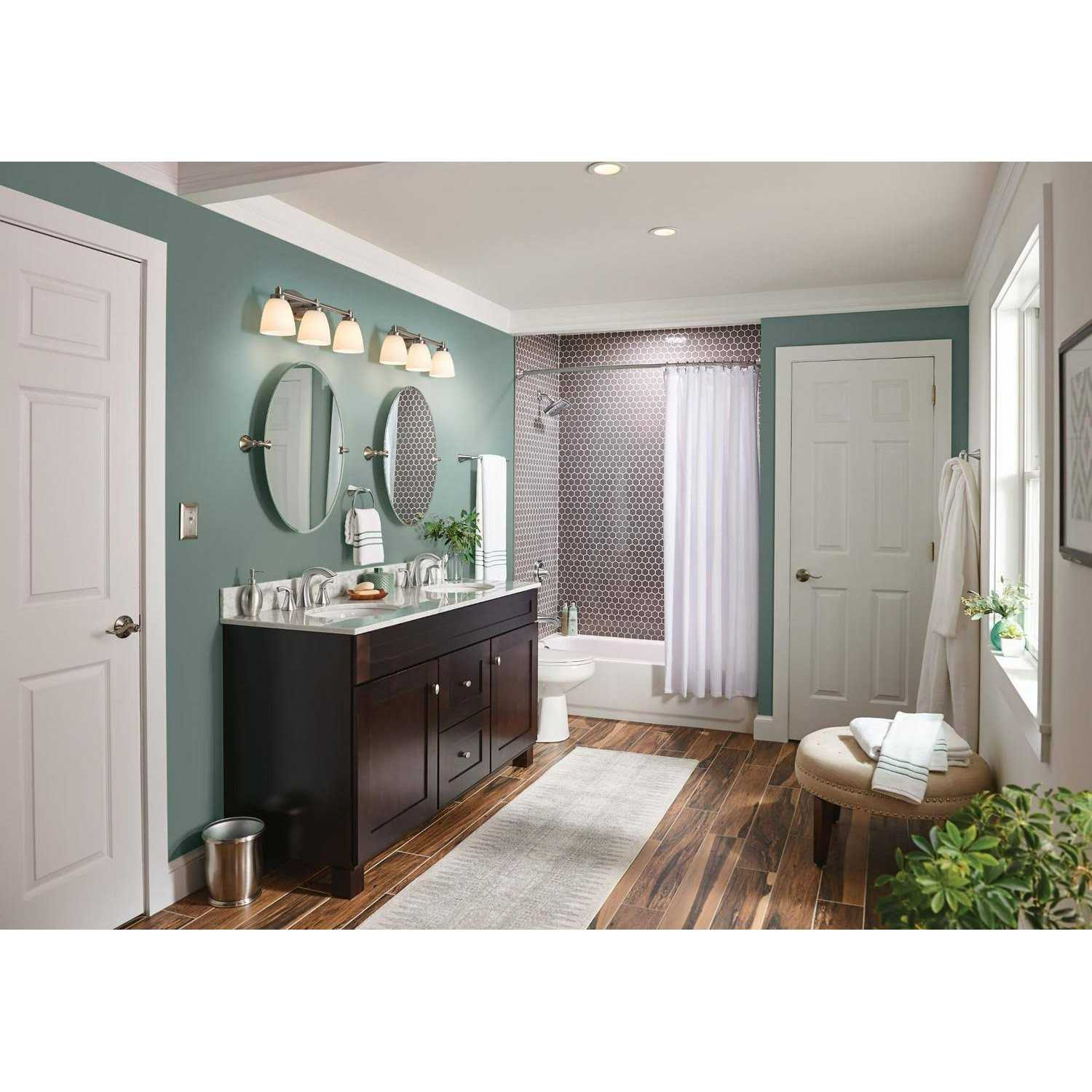 Moen Lindor 2-Handle Widespread Bathroom Faucet - Image 4