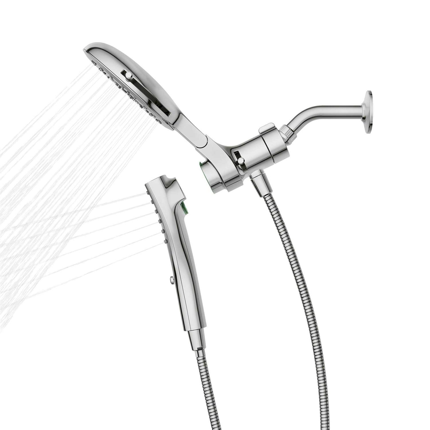 Moen 220C3EP Verso 1.75 GPM Multi Function Shower Head with Hand - Image 4