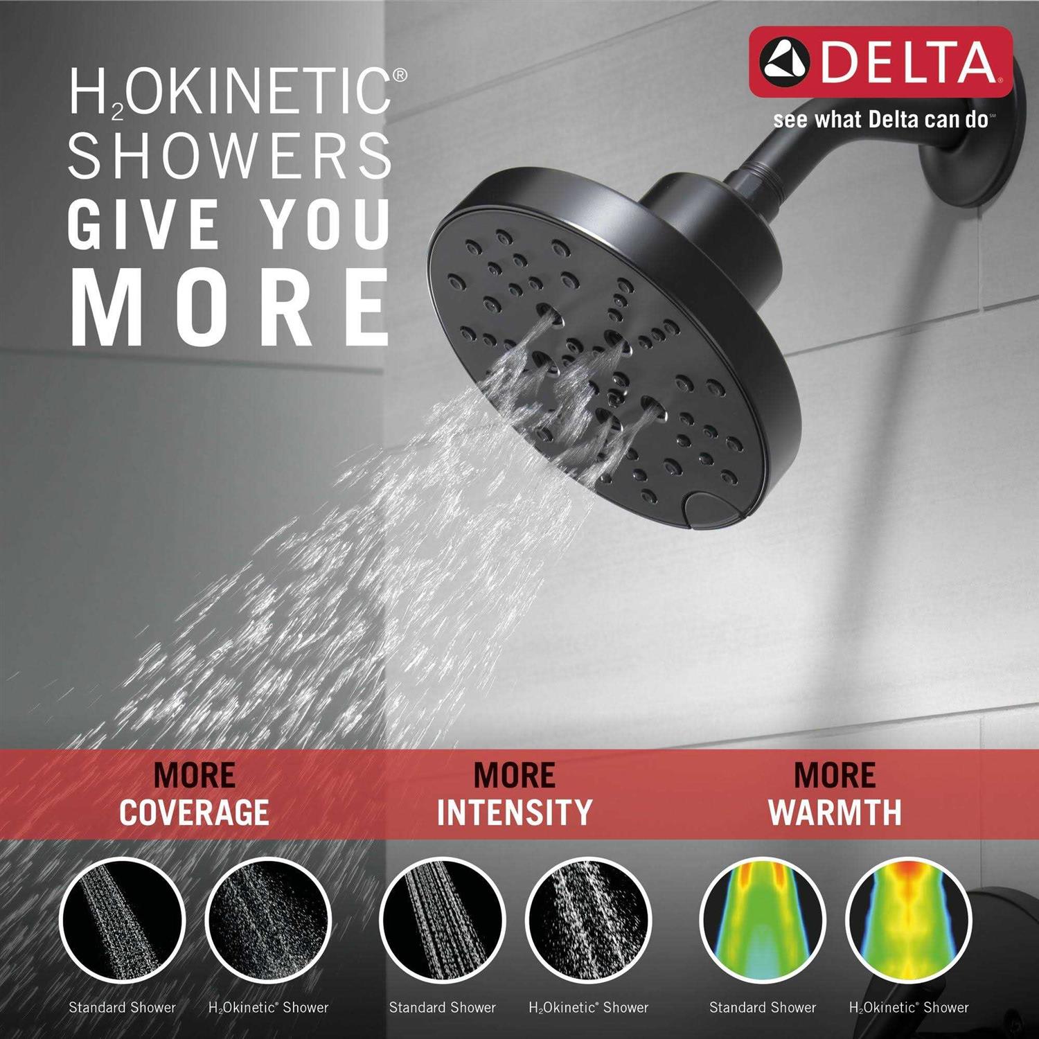 Delta Nicoli Monitor 14 Series H2Okinetic Shower - Image 3