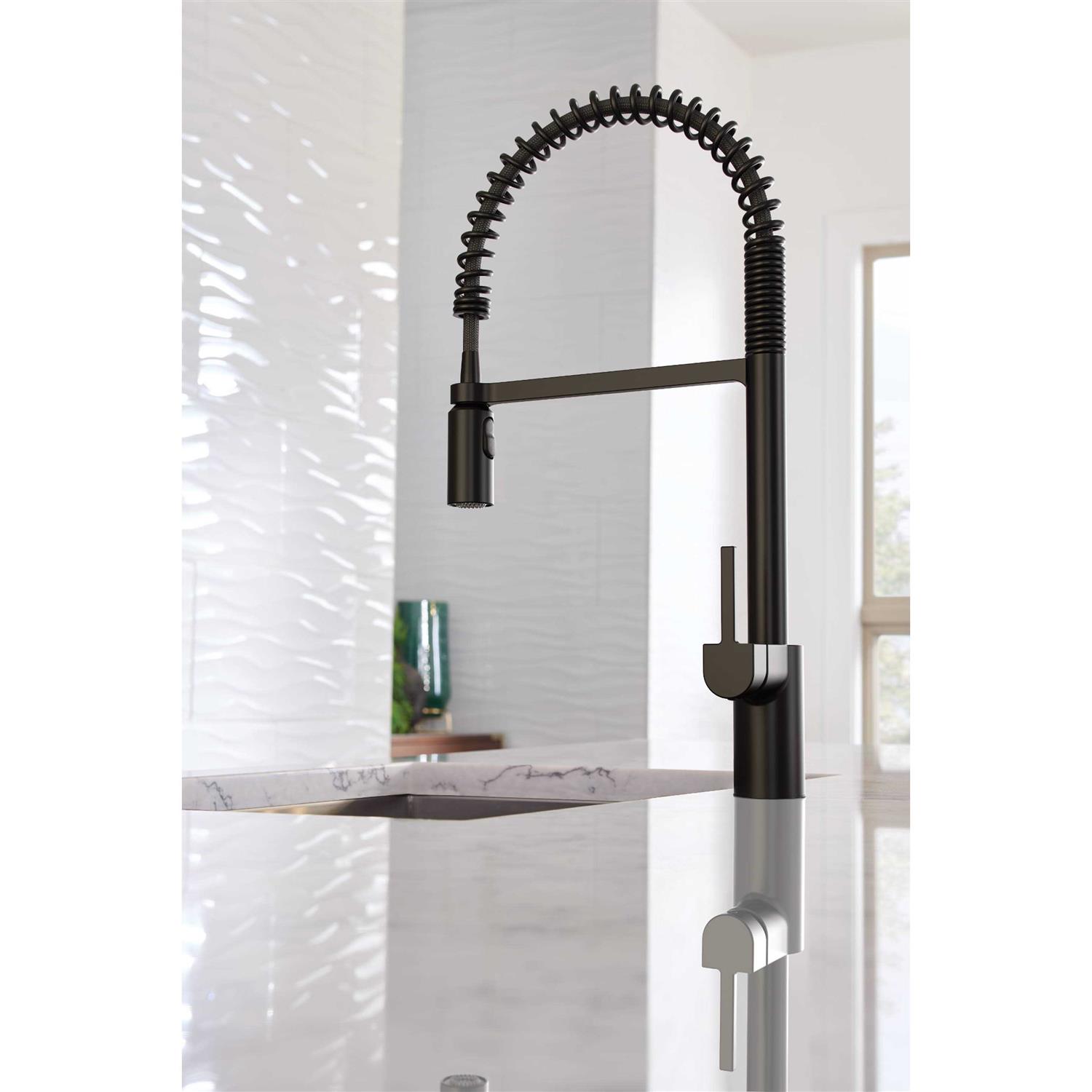 Moen Align One Handle Pre-rinse Spring Pulldown Kitchen Faucet - Image 2