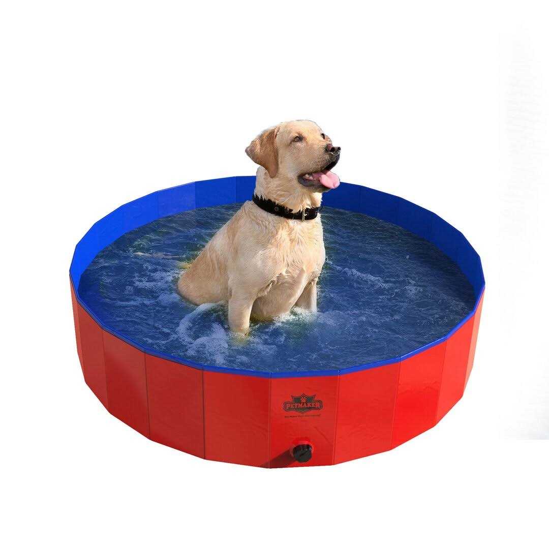 Petmaker Foldable Pet Pool and Bathing Tub with Carrying Bag - Image 3