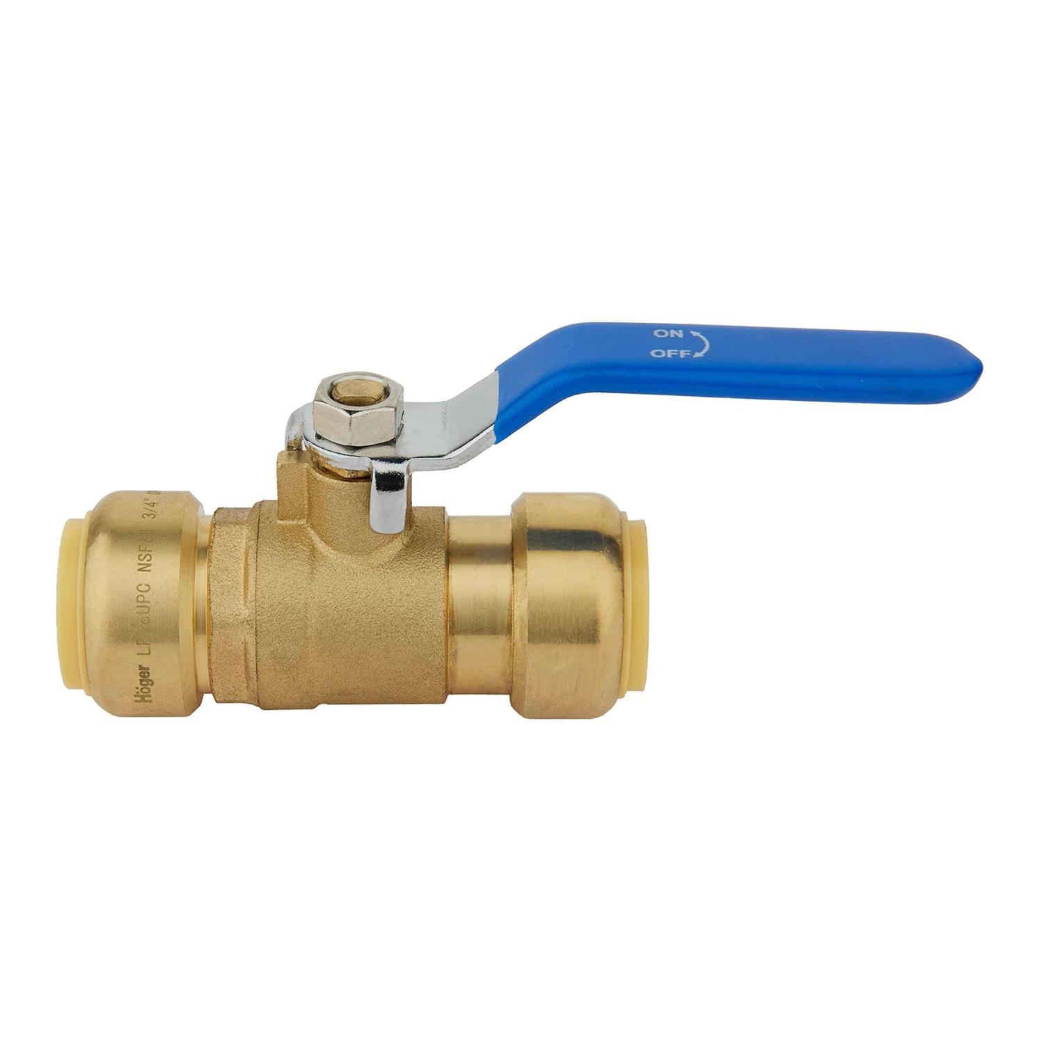 EFIELD 1/2 Inch Push-Fit Full Port Ball Valve for Hot and Cold Water Disconnect Clip UPC Certified - Image 4