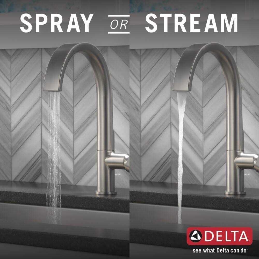 Delta Keele Pull Down Single Kitchen Faucet - Image 4