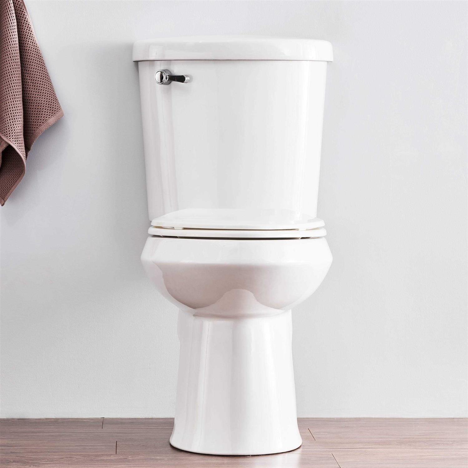 Evekare Night Glow Soft Close Elongated Toilet Seats In White - Image 4