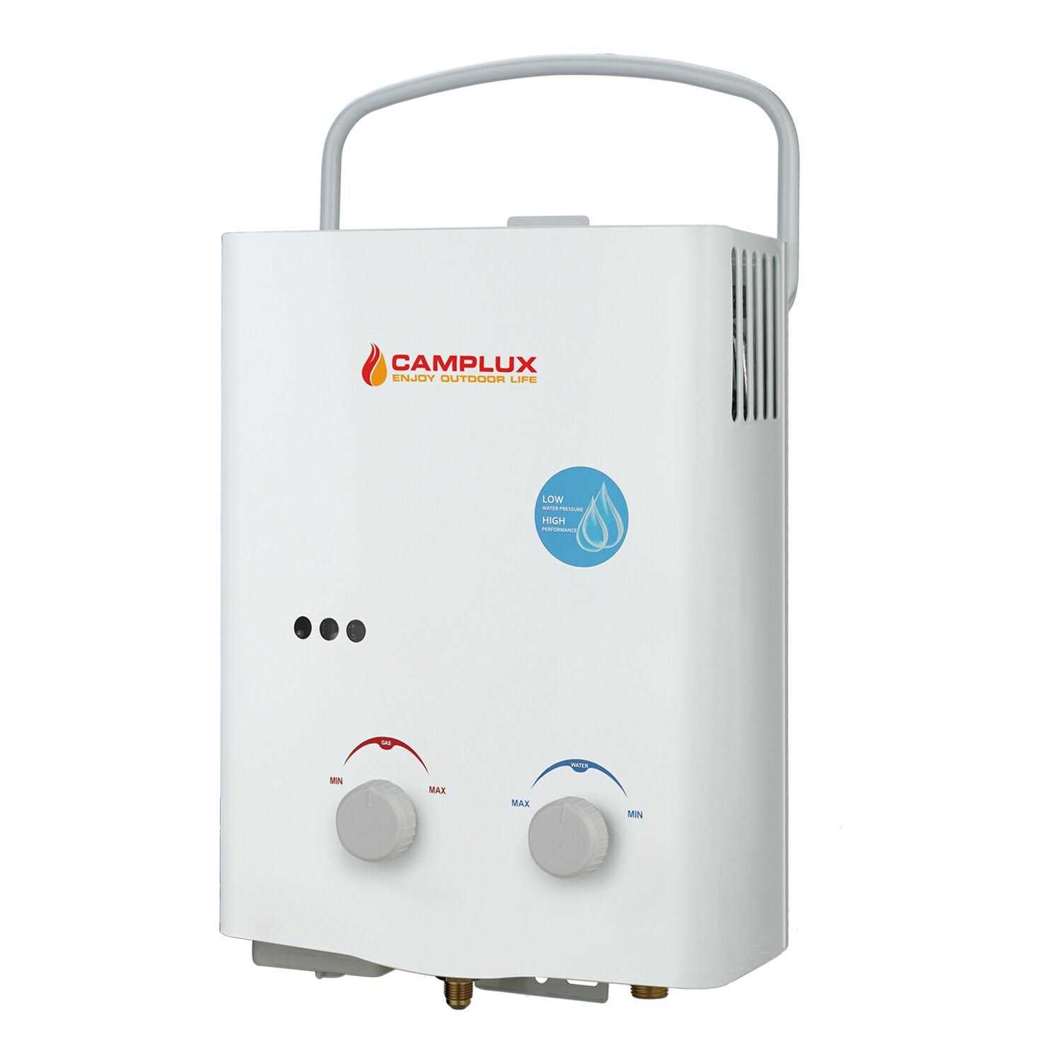 Camplux 5L 1.32 GPM Outdoor Portable Propane Tankless Water Heater AY132 - Image 5