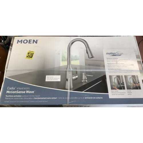 Moen Cadia Touchless Kitchen Faucet - Image 5