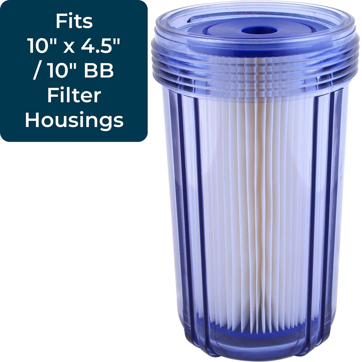 SpiroPure 10 x 4.5 Pleated Polyester Water Filter Cartridge - Image 5