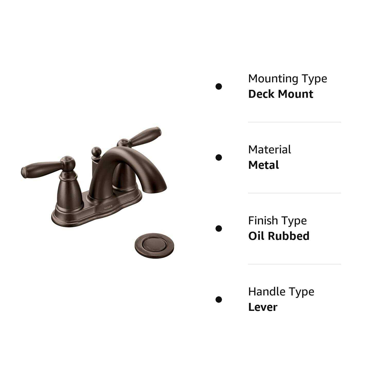 MOEN Brantford Two-Handle Bathroom Faucet - Image 3