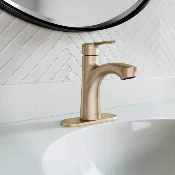 Moen Findlay Single-Handle Single-Hole Bathroom Faucet - Image 5