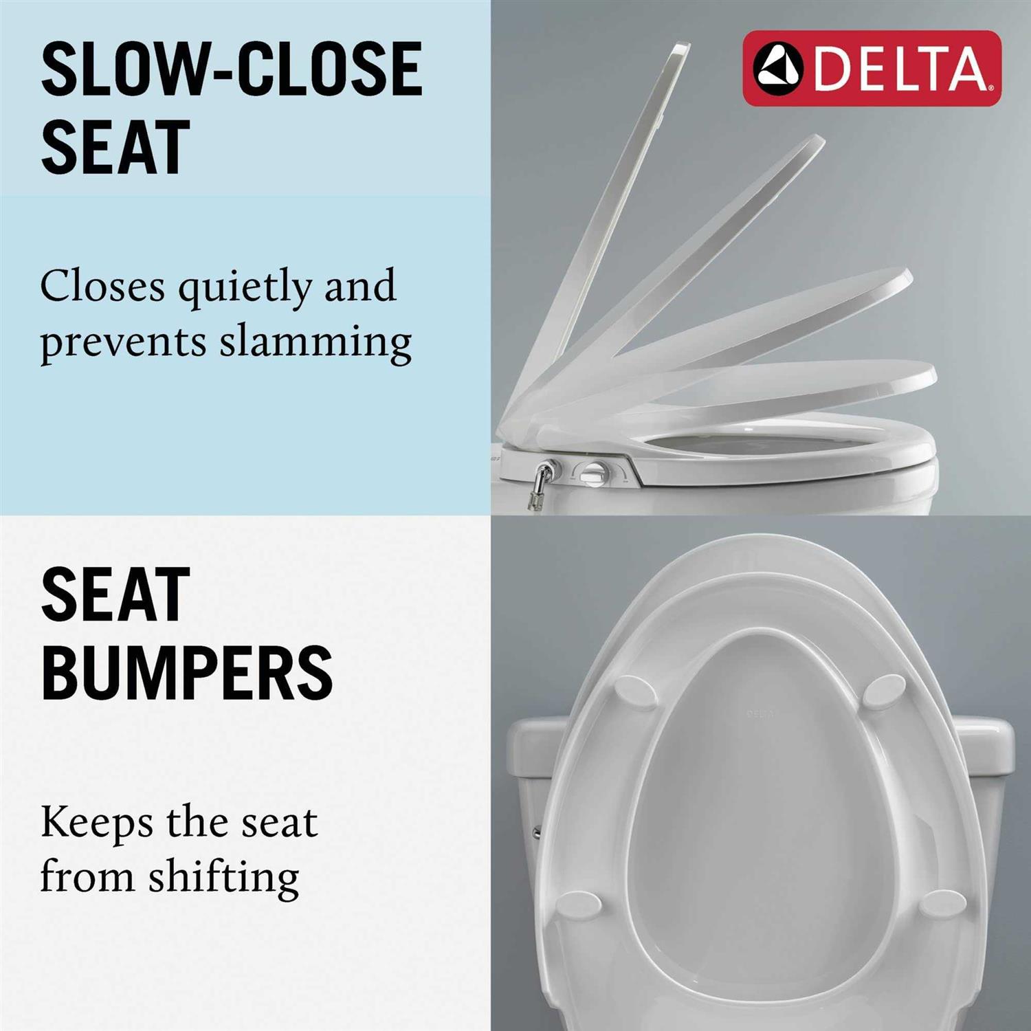 Delta Manual Elongated Bidet Seat - Image 4