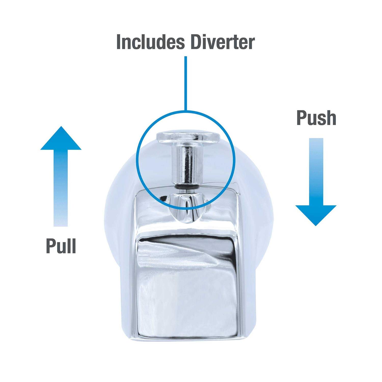 Danco 88052 Bathroom Tub Spout with Front Diverter - Image 4