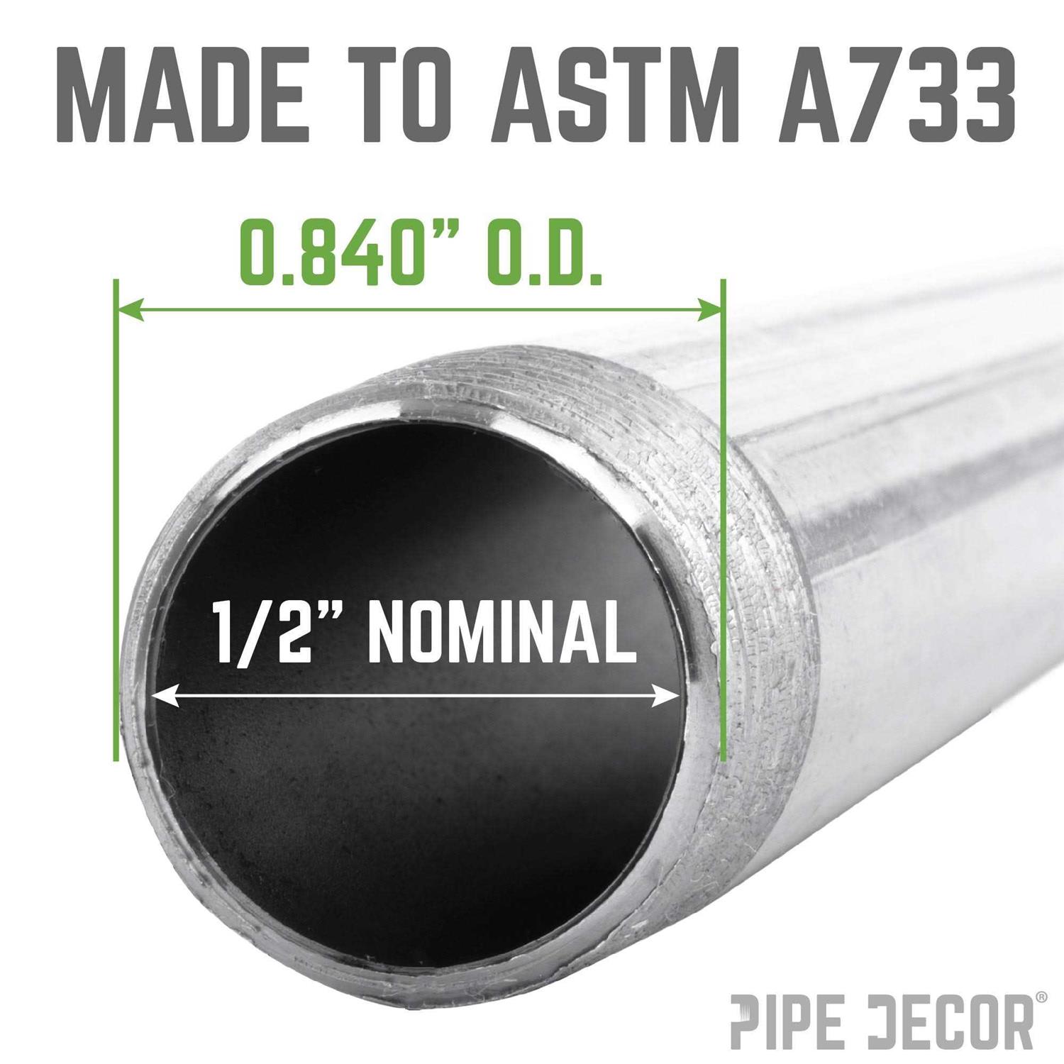 STZ Galvanized Steel Nipple - Image 4