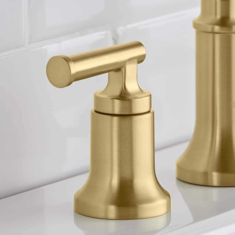 Glacier Bay Oswell 8 in. Widespread Double Handle High-Arc Bathroom Faucet - Image 3