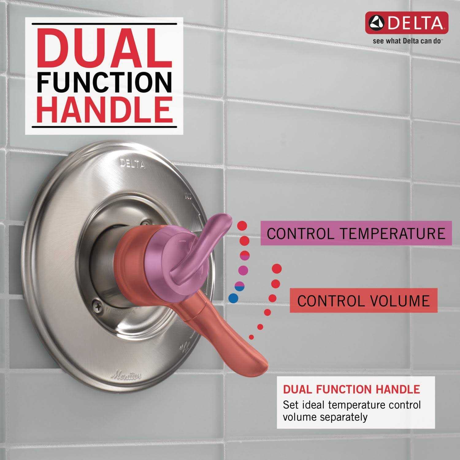 Delta Linden Monitor 17 Series Valve Only Trim - Image 3