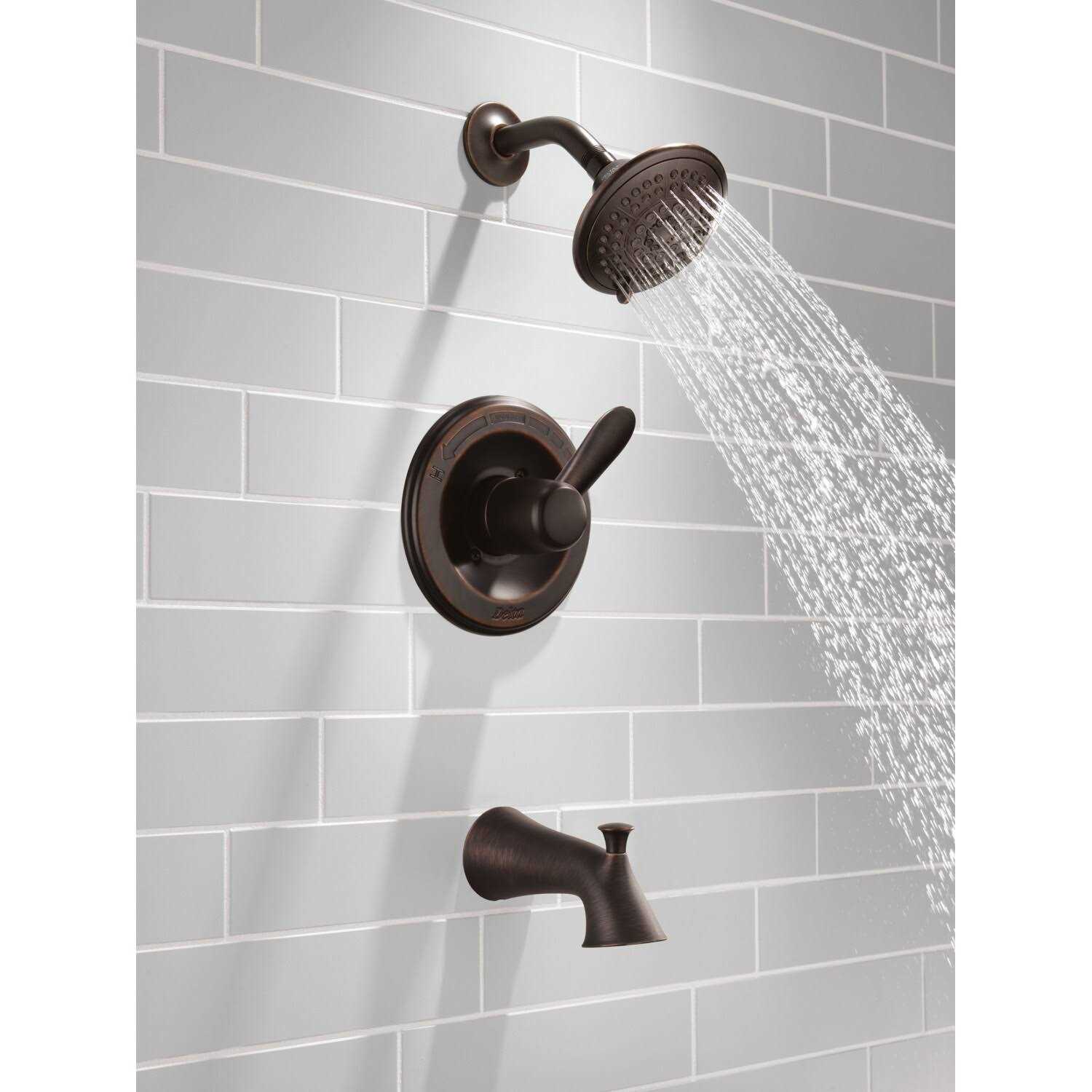Delta Lahara Monitor 14 Series Tub and Shower Trim T14438-SS - Image 3