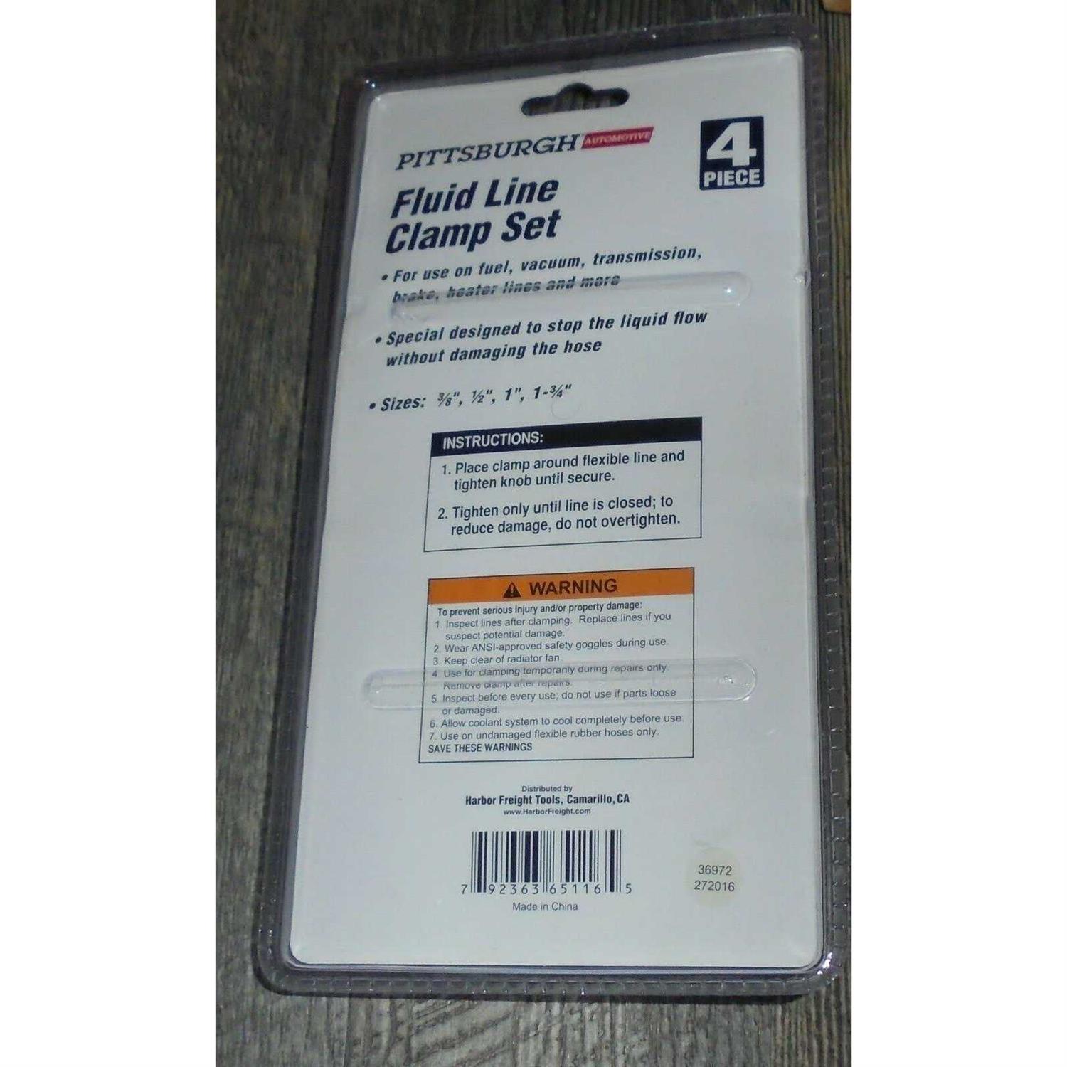 Pittsburgh Automotive Fluid Line Clamp Set - Image 3