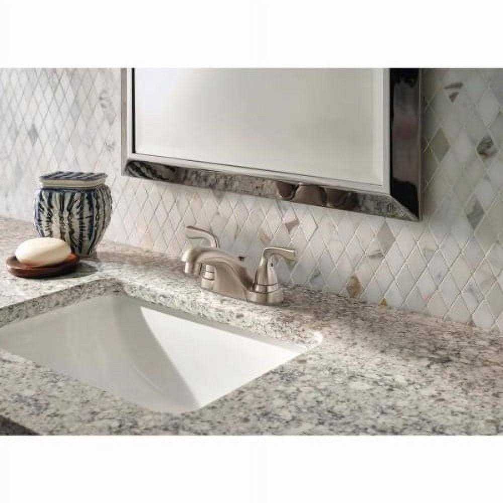 Delta Foundations 4 in. Centerset 2-Handle Bathroom Faucet - Image 4