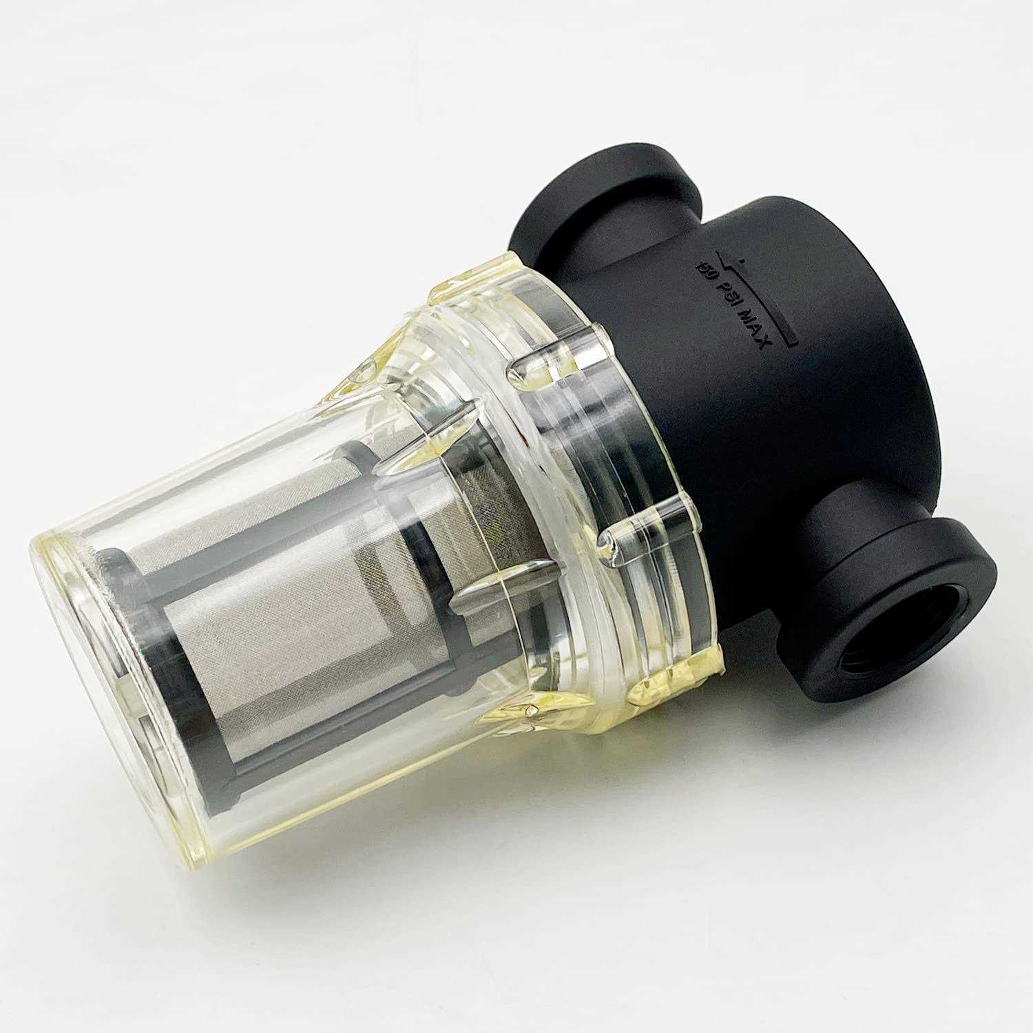 SAFBY 1/2 Female NPT in-Line Strainer with 100 mesh Stainless Steel Filter Screen - Image 5