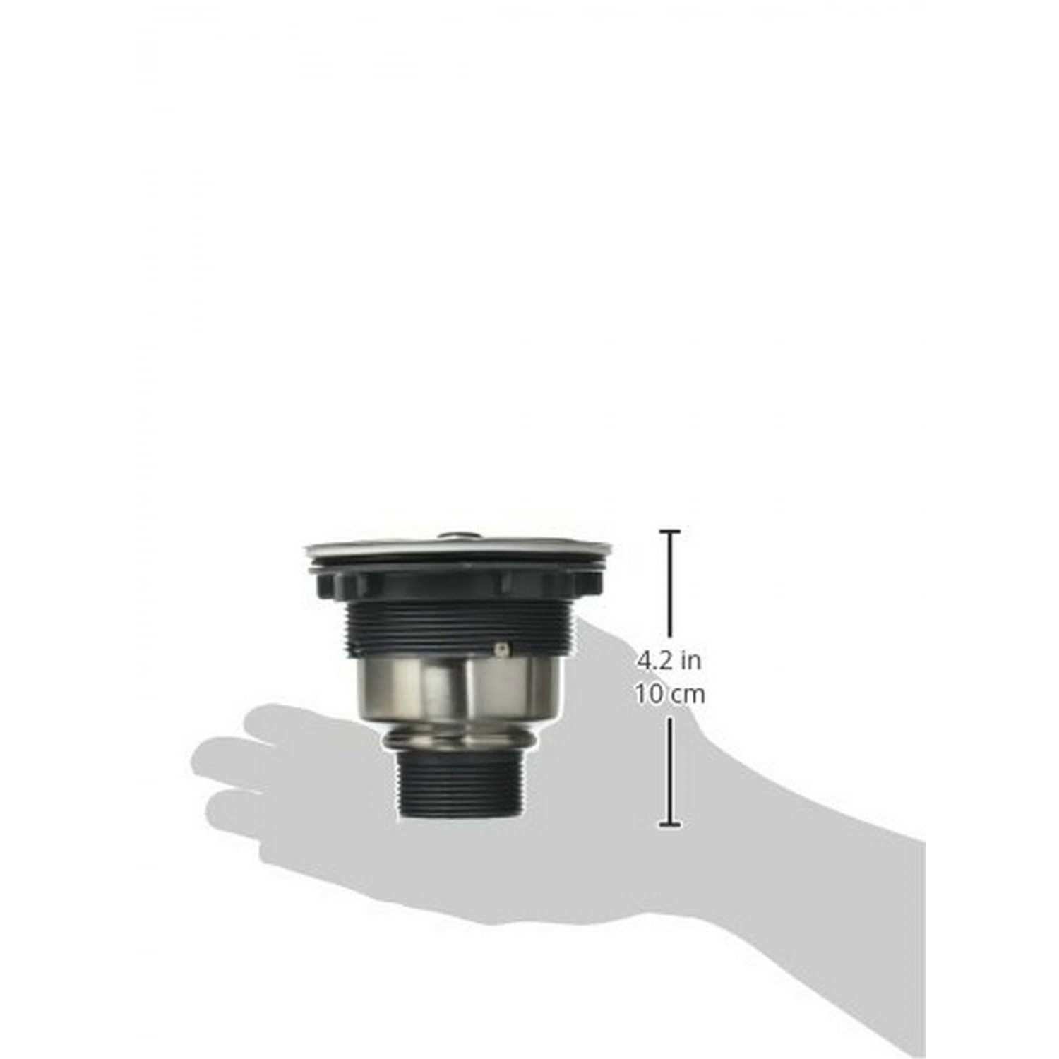 Kone 3-1/2 Inch Sink Drain Assembly Kit Removable Deep Sink Strainer Basket with Sink Stopper/Sealing Lid for Home - Image 4