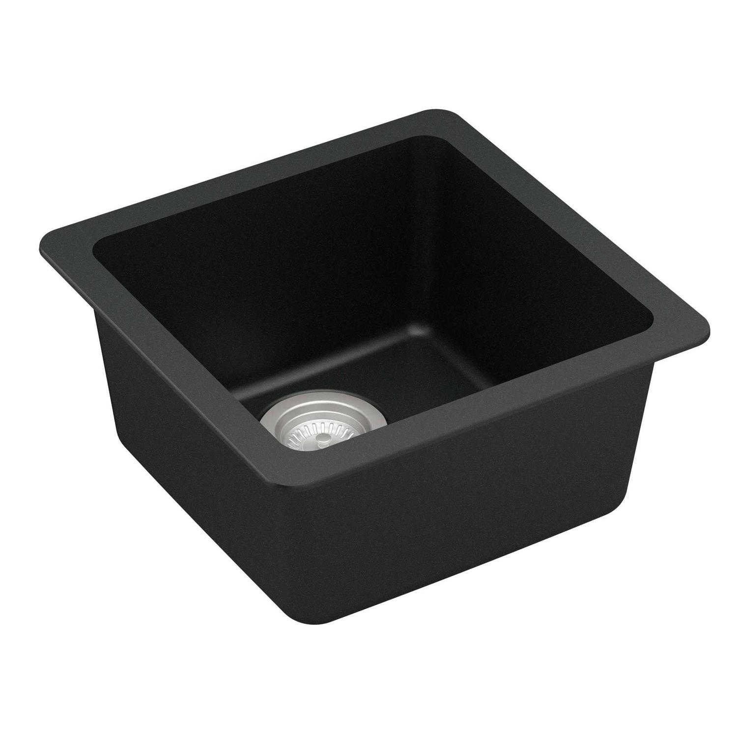 Karran Undermount Quartz Bar Single Bowl Sink - Image 2