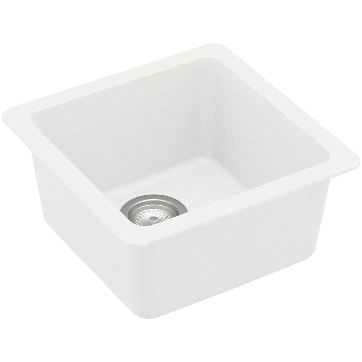 Karran Undermount Quartz Bar Single Bowl Sink - Image 3