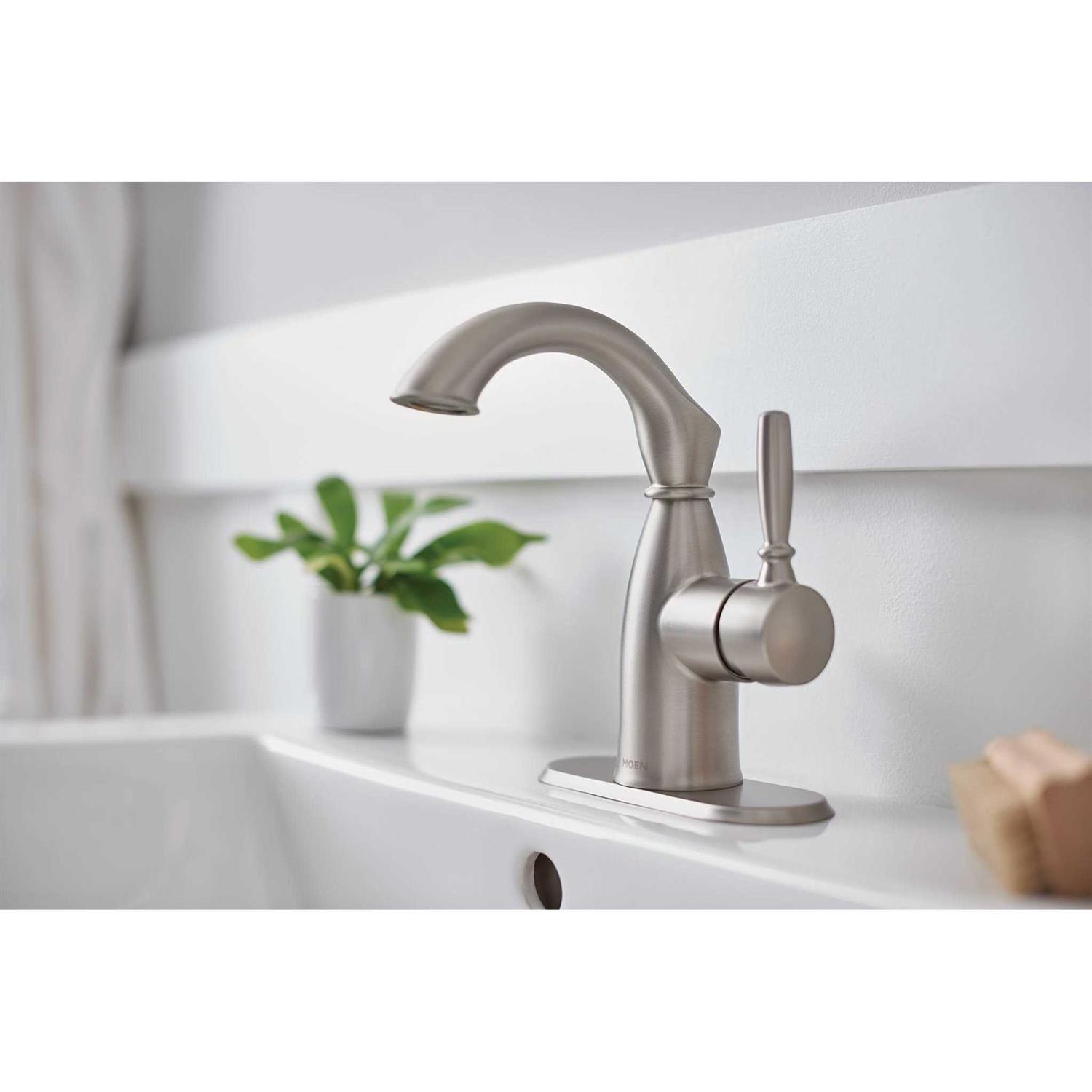 Moen Sarona Single Hole Single-Handle Bathroom Faucet - Image 3