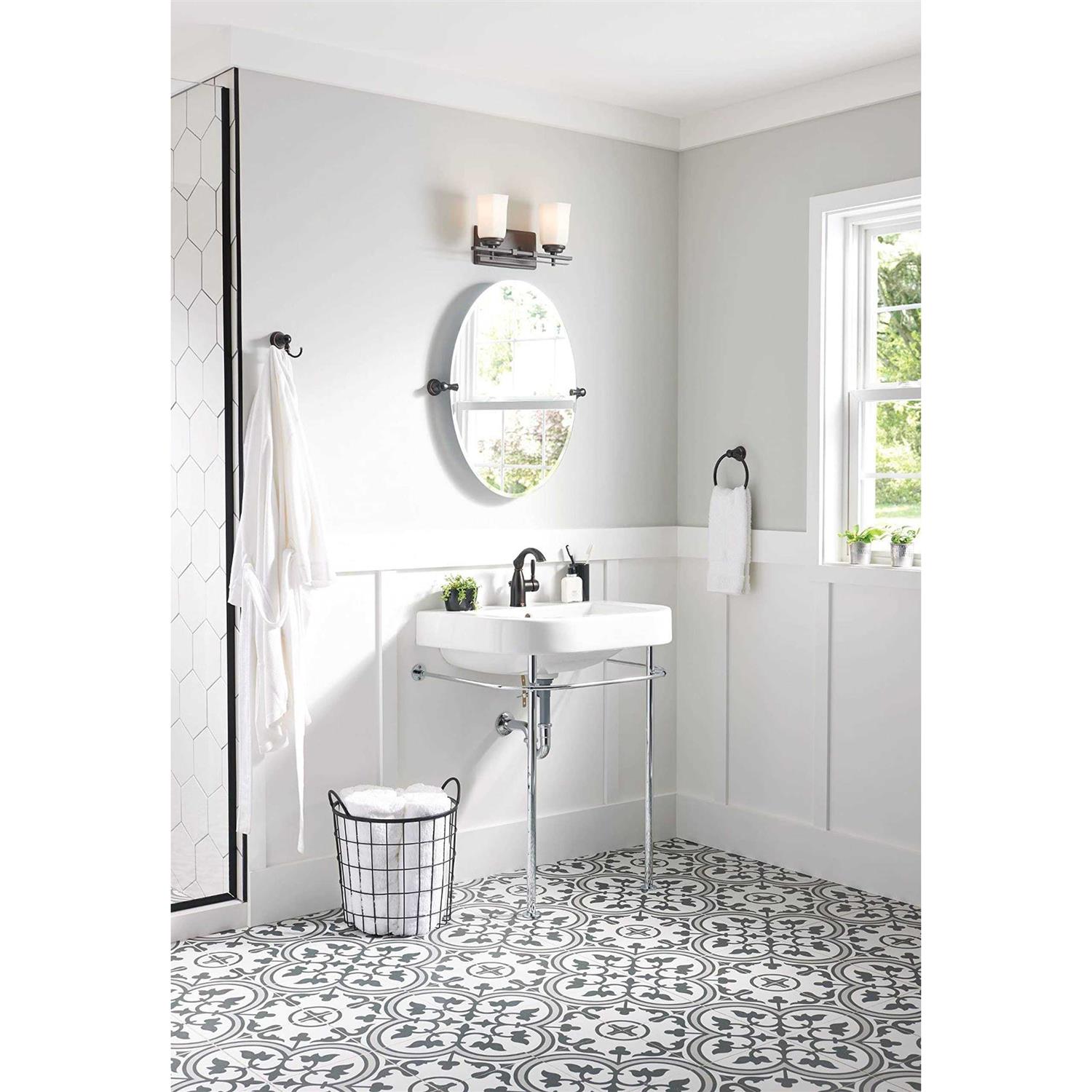 Moen Sarona Single Hole Single-Handle Bathroom Faucet - Image 4