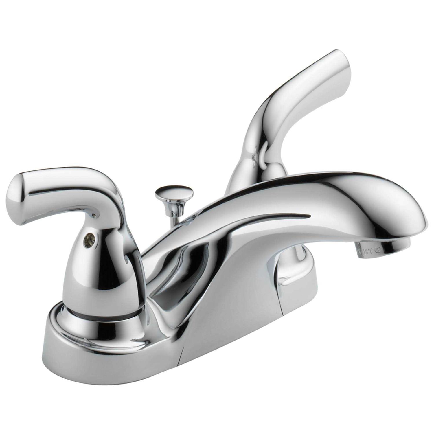 Delta Foundations Two Handle Centerset Bathroom Faucet B2510LF - Image 4