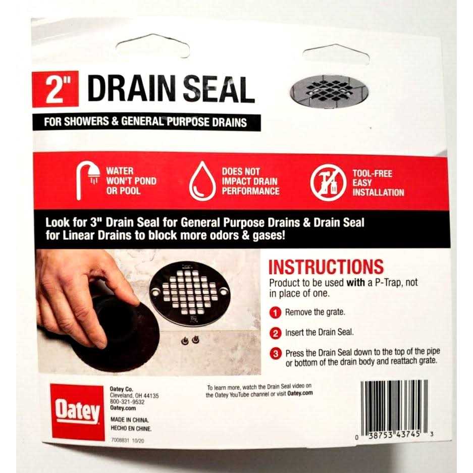 Oatey 2-in Drain Seal - Image 5