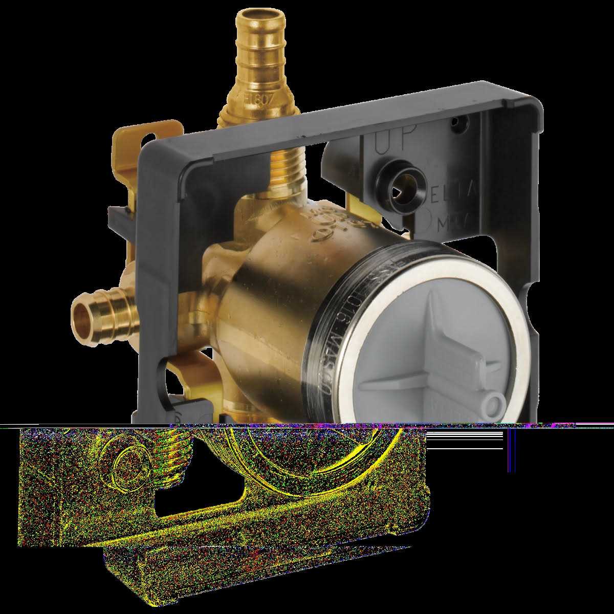 Delta R10000-PFS-PX MultiChoice Universal Shower Rough - Image 3