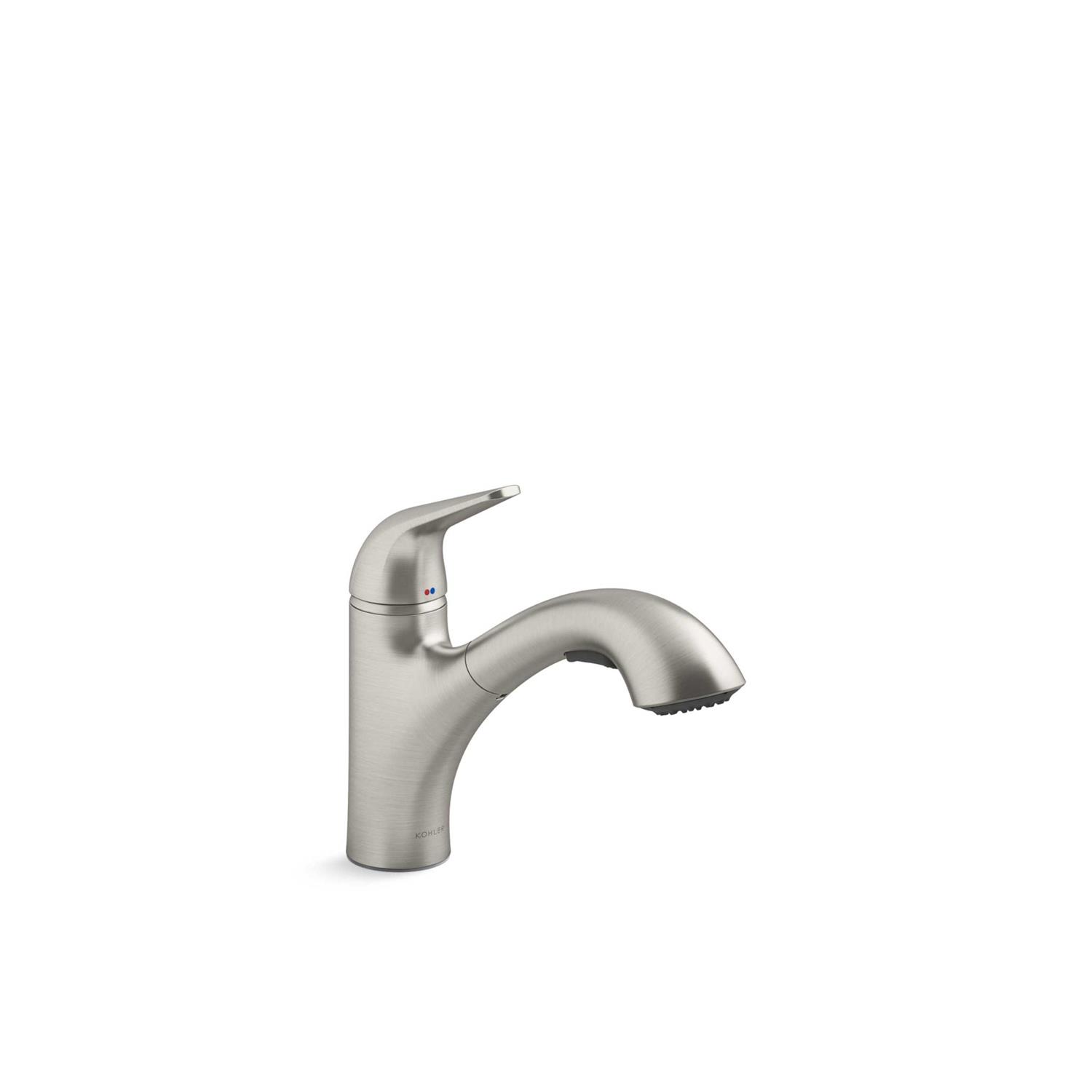 Kohler Jolt Pull-Out Single-Handle Kitchen Sink Faucet
