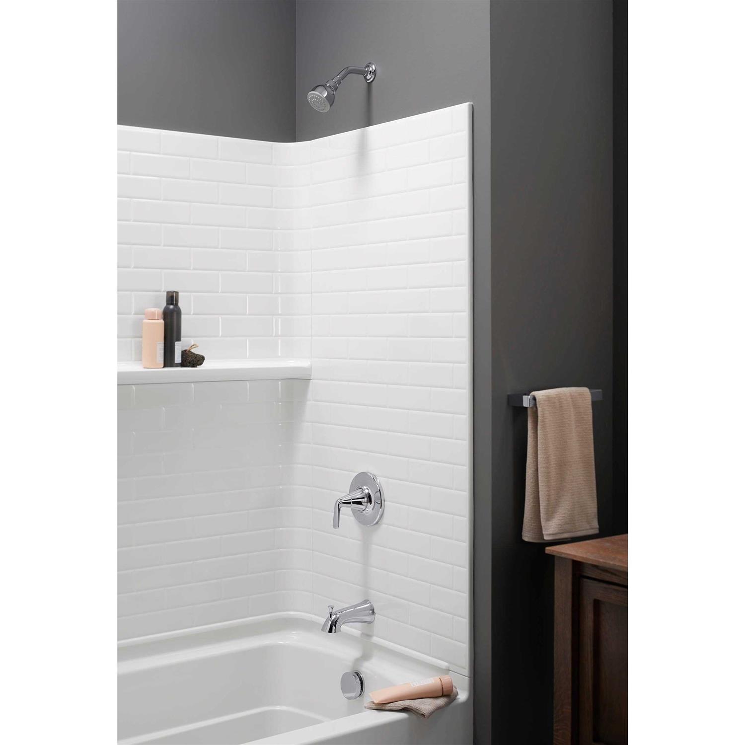 Sterling Traverse 60-in x 30-in x 60-in 3-Piece Direct To Stud 71574800-0 - Image 5