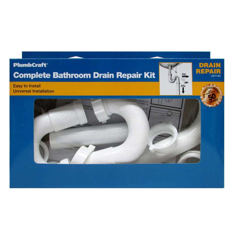 Plumb Craft Complete Bathroom Drain Repair Kit - Image 4