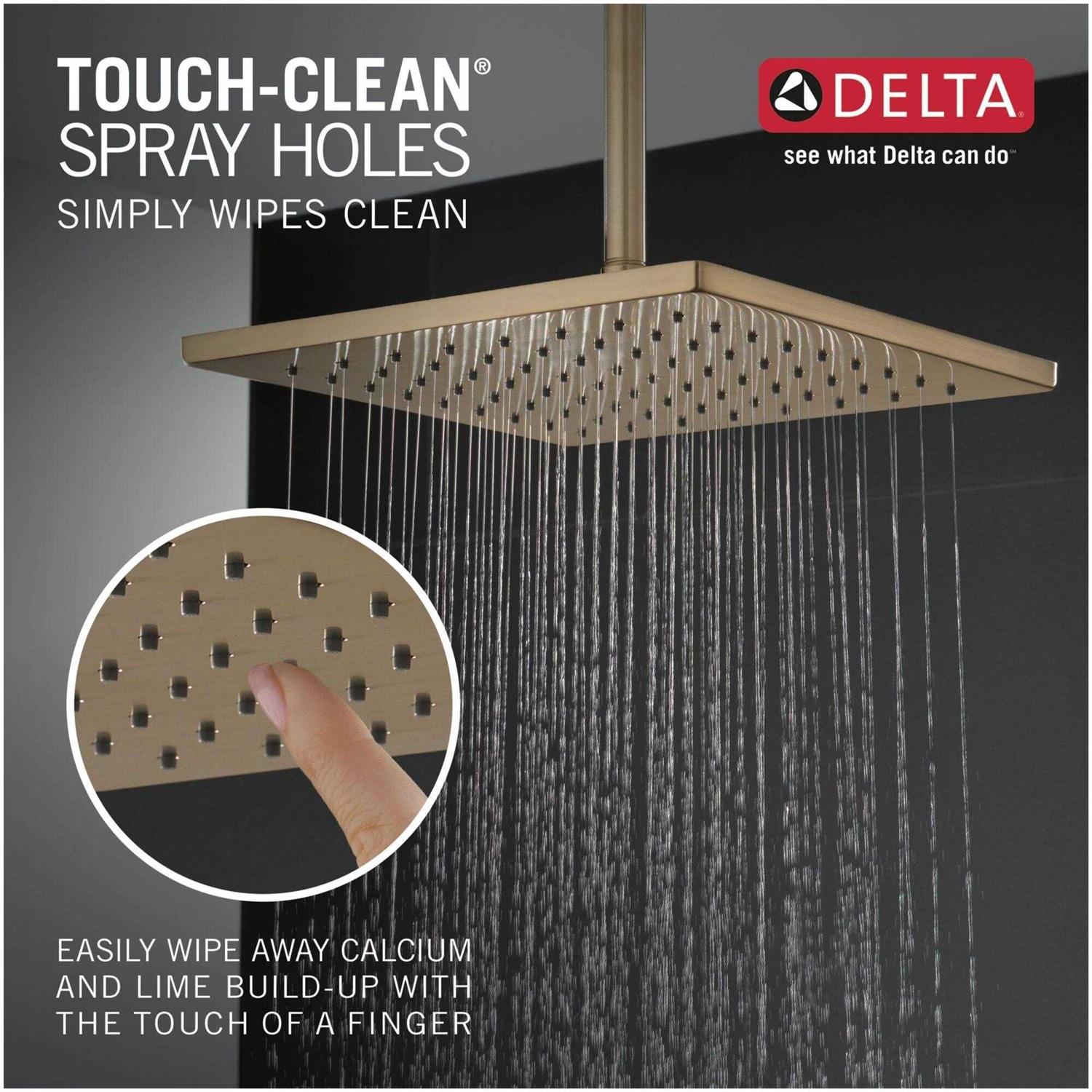 Delta Single-Setting Metal Raincan Shower Head - Image 3