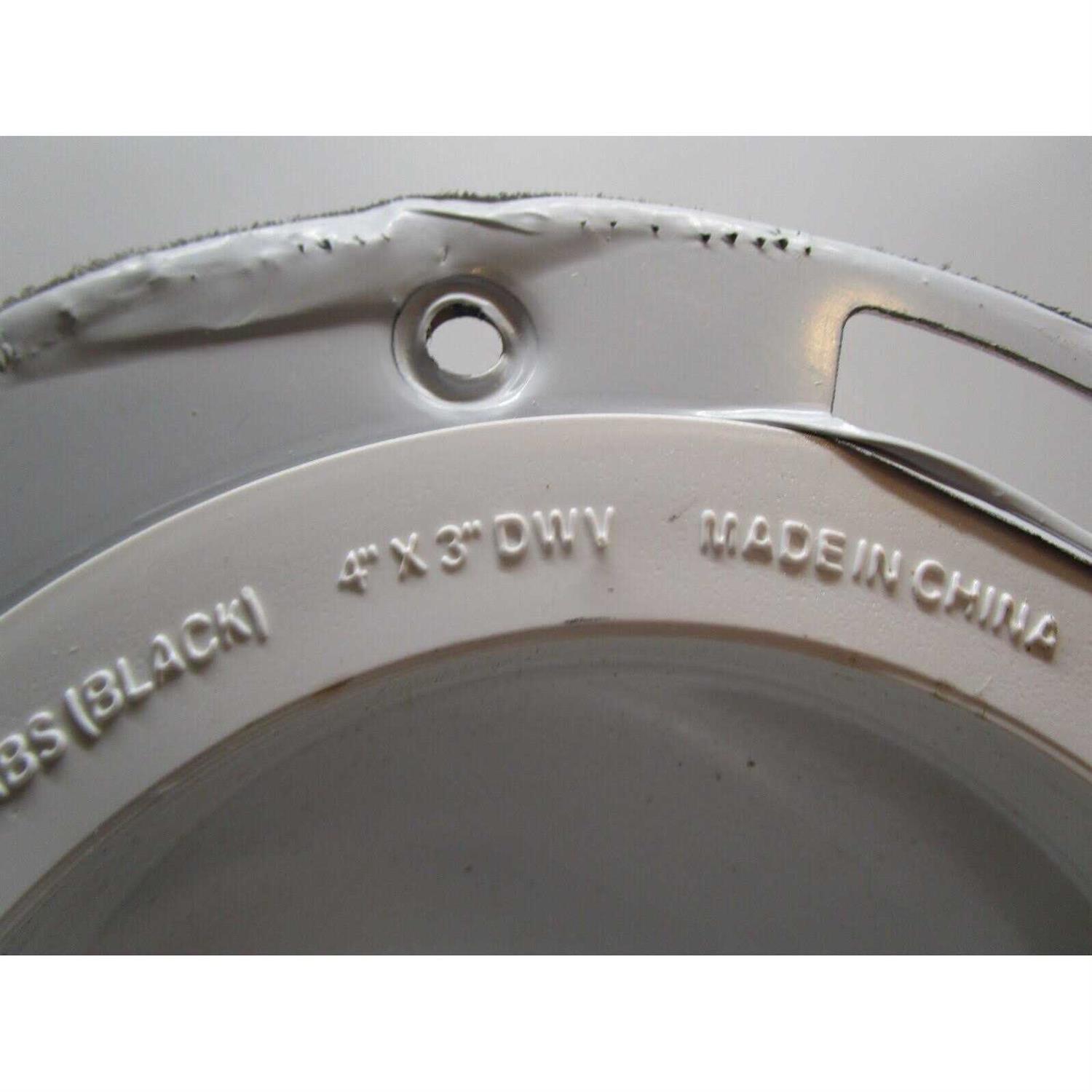 Oatey PVC Offset Open Toilet Flange with Stainless Steel Ring - Image 5