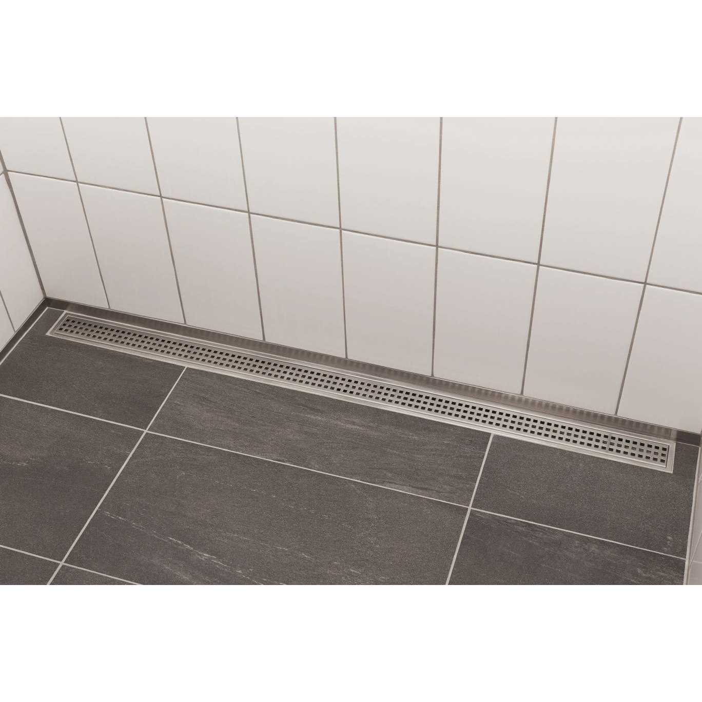 Schluter Kerdi-Line Frameless Tileable Grate Assembly - Image 5