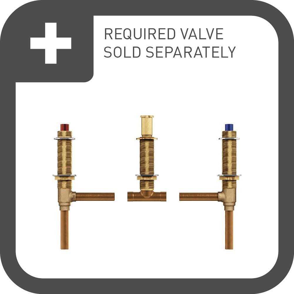 Moen Eva Two Handle Roman Tub Faucet T943 - Image 4