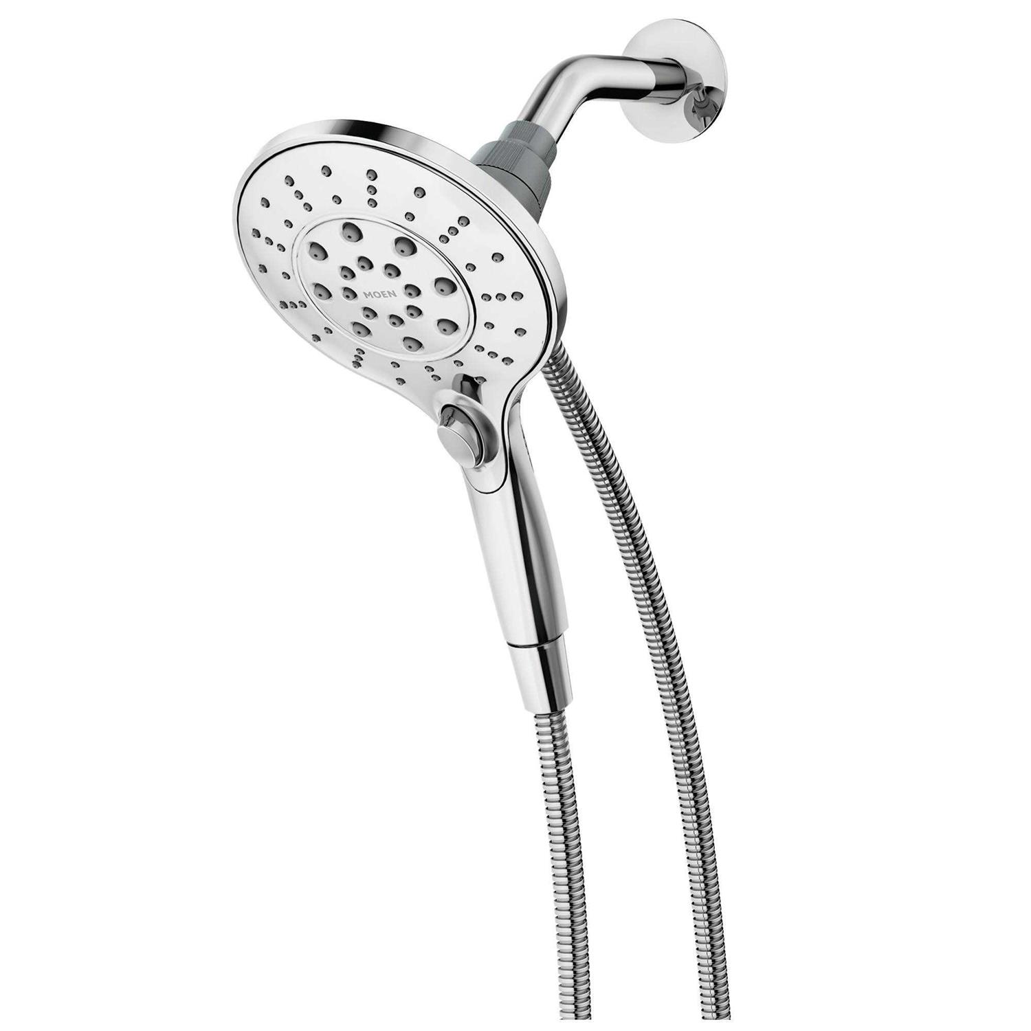 Moen Engage Chrome 6 settings Handheld Showerhead 1.75 gpm